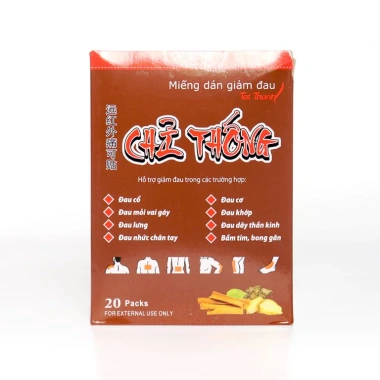 Cao Dán Nóng Thảo Dược Giảm Đau Lưng, Cổ Vai Gáy, Cơ Khớp - Gói 5 Miếng 31.000₫