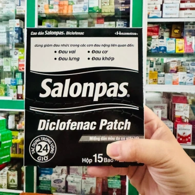 Cao dán Salonpas Diclofenac giảm đau cơ, lưng, khớp - Giá chỉ 55.000 đồng 4