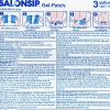 Cao dán Salonsip Gel 8 gói x 3 miếng - Patch giảm đau mỏi cơ, đau cơ, chỉ 315.000₫ 3