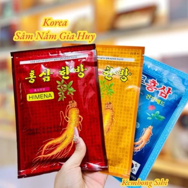 Cao Dán Sâm Đỏ Hàn Quốc 20m/túi - Giảm Đau Nhức Hiệu Quả, Giá 33.900 VND 2
