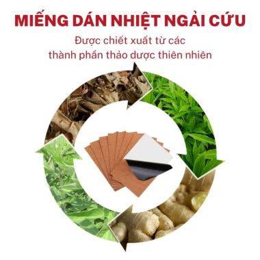 Cao Dán Thảo Dược Giảm Đau Cổ Vai Gáy - Dán Nhiệt Làm Nóng, Giá Ưu Đãi 29.900đ 4