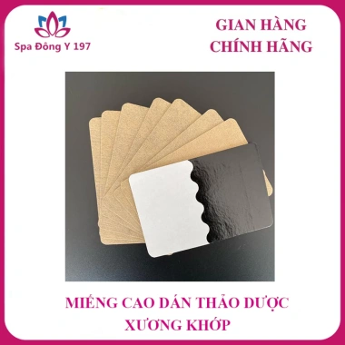 Cao Dán Thảo Dược Xương Khớp 20 miếng - Nóng lâu, giảm đau, chỉ 30.000đ