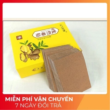 Cao dán xương khớp 50 miếng Tinh chất Gừng Thảo dược Đông y Túi Vàng - Giá chỉ 19.000 VND 3 Cao dán xương khớp 50 miếng Tinh chất Gừng Thảo dược Đông y Túi Vàng - Giá chỉ 19.000 VND 3