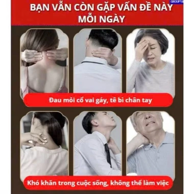 Cao Dán Xương Khớp Cervical Hongkong - Miếng Dán Cổ Vai Gáy Giảm Nhức Mỏi, Thư Giãn Cơ, Giá 45.000 VNĐ 3