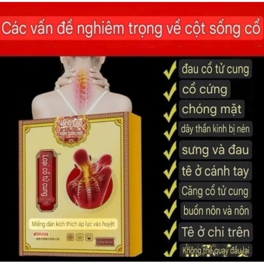 Cao dán xương khớp Đông y 5 miếng - Giảm đau cổ vai gáy, cứng cổ, gai đốt sống, chỉ 40.000 VND 2