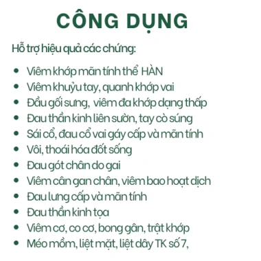 Cao Đắp Xương Khớp Bảo Tâm dán 1 miếng 3 ngày - Giảm đau khớp mãn tính, hiệu quả nhanh, chỉ 80.000₫