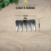 Cào đất 5 răng và 7 răng thép loại 1 độ bền cao, phù hợp làm ruộng vườn, giá ưu đãi 60.000 VND 7