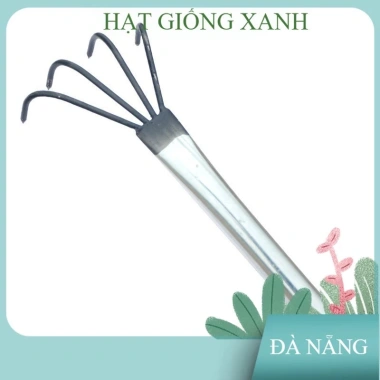 Cào đất Cán Sắt 32cm - Dụng cụ làm vườn, trồng cây sân thượng, chậu nhựa, thùng xốp - 18.389₫