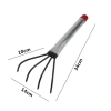 Cào đất Cán Sắt 32cm - Dụng cụ làm vườn, trồng cây sân thượng, chậu nhựa, thùng xốp - 18.389₫ 3