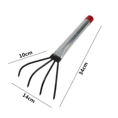 Cào đất Cán Sắt 32cm - Dụng cụ làm vườn, trồng cây sân thượng, chậu nhựa, thùng xốp - 18.389₫