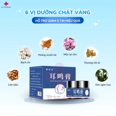 Cao Giảm Ù Tai Erminggao Nhật Bản 30g - Giảm Áp Lực, Đau Tai, Nghe Kém, Ngủ Ngon