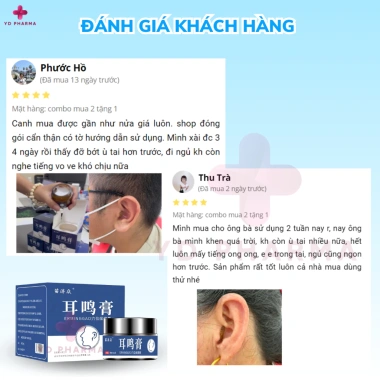 Cao Giảm Ù Tai Erminggao Nhật Bản 30g - Giảm Áp Lực, Đau Tai, Nghe Kém, Ngủ Ngon 8