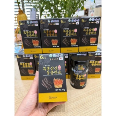 Cao Hắc Sâm Đông Trùng Hạ Thảo 240gr Hàn Quốc - Tăng sức đề kháng, giá chỉ 299.000đ