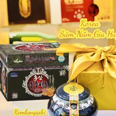 Cao Hắc Sâm Đông Trùng Hạ Thảo Bổ Phổi Cao Cấp Hàn Quốc 100% - Hũ 1kg Giá ưu đãi 1,059,000 VND