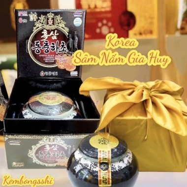 Cao Hắc Sâm Đông Trùng Hạ Thảo Bổ Phổi Cao Cấp Hàn Quốc 100% - Hũ 1kg Giá ưu đãi 1,059,000 VND