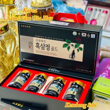 Cao Hắc Sâm Đông Trùng Hạ Thảo Cô Đặc 100% DONGBO Cao Cấp Hàn Quốc Tăng Sức Đề Kháng Giá 589k