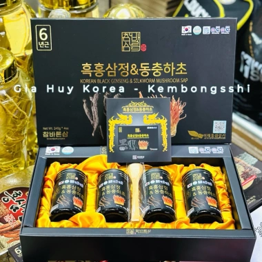 Cao Hắc Sâm Đông Trùng Hạ Thảo Cô Đặc 100% DONGBO Cao Cấp Hàn Quốc Tăng Sức Đề Kháng Giá 589k 7