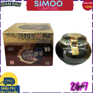 Cao Hắc Sâm Kanghwa 1kg Hàn Quốc Chính Hãng, Giá 850k, Tăng Cường Sinh Lực