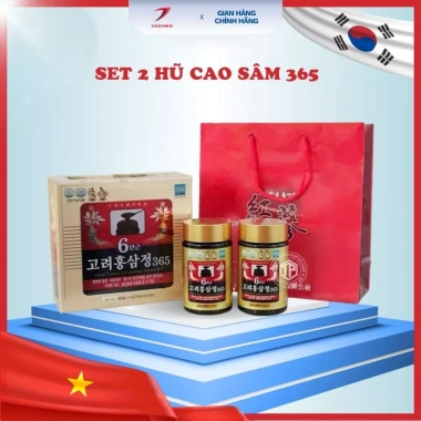 Cao Hồng Sâm 365 Chính Phủ Hàn Quốc 240g – Tăng sức đề kháng, năng lượng cho trẻ 6 tuổi
