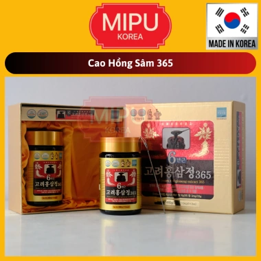Cao Hồng Sâm 365 Hàn Quốc 2 lọ/4 lọ 240g - Giảm tới 275.000đ, sức khỏe tối ưu