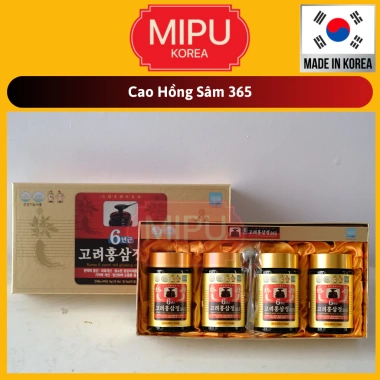 Cao Hồng Sâm 365 Hàn Quốc 2 lọ/4 lọ 240g - Giảm tới 275.000đ, sức khỏe tối ưu
