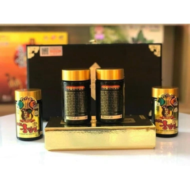 Cao Hồng Sâm 6 Năm Hộp Gỗ Đen Hàn Quốc - Giá ưu đãi 799.000đ - nhansamphuongnam