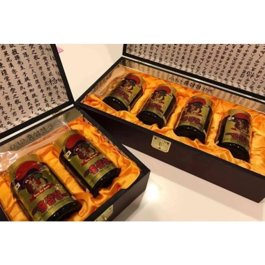 Cao Hồng Sâm 6 Năm Hộp Gỗ Đen Hàn Quốc - Giá ưu đãi 799.000đ - nhansamphuongnam