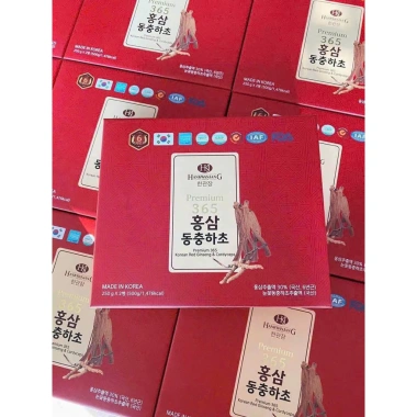 Cao Hồng Sâm Đông Trùng Hạ Thảo 365 Gold 6 Năm Tuổi Hàn Quốc - Giá 520k, Tăng Sức Đề Kháng