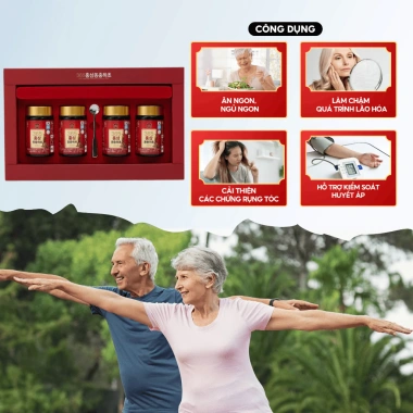 Cao Hồng Sâm Đông Trùng Hạ Thảo 365 Hộp 2-4 Lọ 250g - Giá 690.000đ JK 2 Cao Hồng Sâm Đông Trùng Hạ Thảo 365 Hộp 2-4 Lọ 250g - Giá 690.000đ JK 2