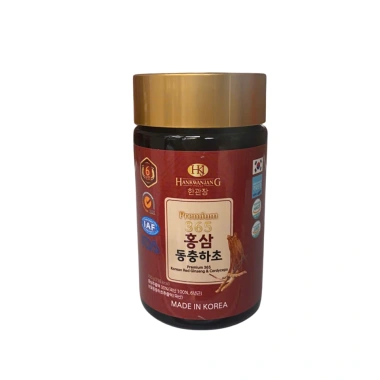 Cao hồng sâm đông trùng hạ thảo 365 Premium Hàn Quốc 2 lọ 250g giảm giá 690k
