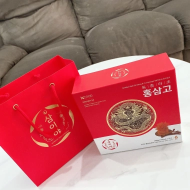 Cao Hồng Sâm Đông Trùng Hạ Thảo Linh Chi - Bồi bổ sức khỏe toàn diện, 2 lọ 240g (Hàn Quốc) 329.000₫