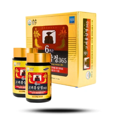 Cao Hồng Sâm Hàn Quốc 365 ngày – Phục hồi sức khỏe sau bệnh, 2 lọ 240ml, giá 422.090 VND 2