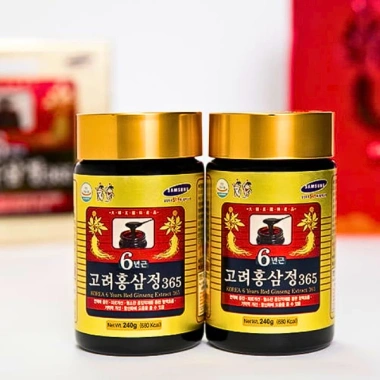 Cao Hồng Sâm Hàn Quốc 365 ngày – Phục hồi sức khỏe sau bệnh, 2 lọ 240ml, giá 422.090 VND 4