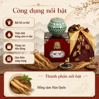 Cao Hồng Sâm Hoàng Đế IRE Hàn Quốc 500g - Giá giảm 1,169,000 VND, tăng sức khỏe