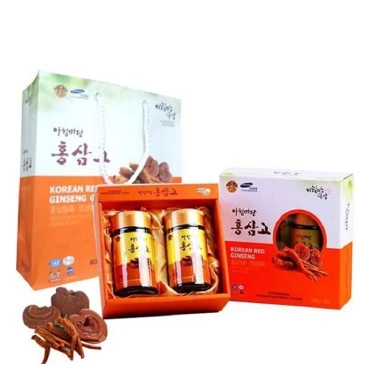 Cao Hồng Sâm Linh Chi Cô Đặc Hàn Quốc 2 Lọ 240g Tăng sức đề kháng giảm giá 599k