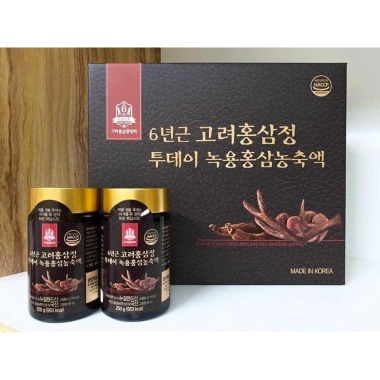 Cao Hồng Sâm Nhung Hươu Hàn Quốc 2 Lọ 250gr - Giá ưu đãi 545k, Hàng mới 2.027