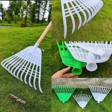 Cào lá nhựa QC dẻo 12 răng - Dọn rác vườn tiện lợi, cao cấp, chỉ 99.000đ