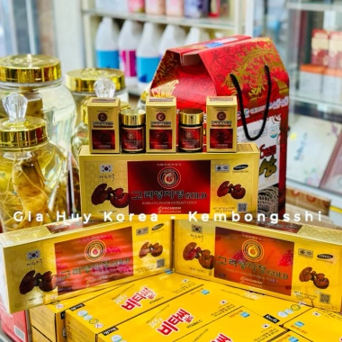 Cao Linh Chi Đỏ Hàn Quốc 5 Lọ 50gr - Tăng sinh lực, cải thiện sức khỏe, ưu đãi 559.000₫