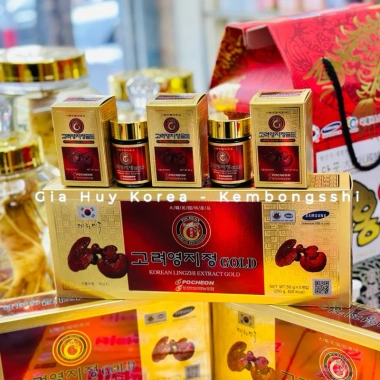 Cao Linh Chi Đỏ Hàn Quốc 5 Lọ 50gr - Tăng sinh lực, cải thiện sức khỏe, ưu đãi 559.000₫