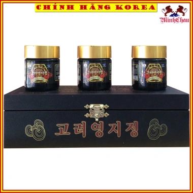 Cao Linh Chi Hộp Gỗ Đen Hàn Quốc 3 Lọ - Minh Châu, Giá ưu đãi 745.000 VNĐ 5 Cao Linh Chi Hộp Gỗ Đen Hàn Quốc 3 Lọ - Minh Châu, Giá ưu đãi 745.000 VNĐ 5