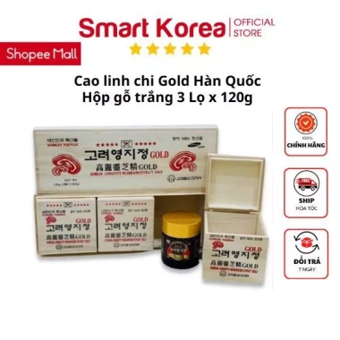 Cao Linh Chi HQ Hộp Đen Trắng Hàn Quốc Samsung Pharm - 3 Lọ 120g 676,179 VND