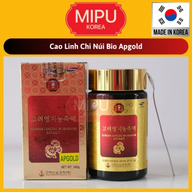 Cao Linh Chi Núi Bio Apgold Hàn Quốc 240g - Dưỡng ẩm, sáng da, giảm nếp nhăn, giá 545k