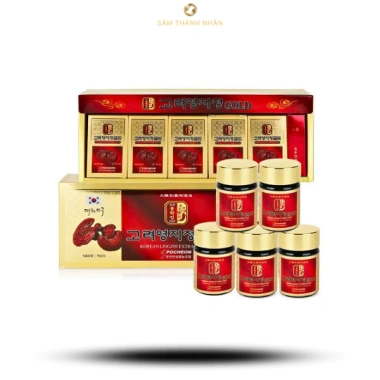 Cao Linh Chi Pocheon Bòi Bổ Sức cho Người Cao Tuổi - Hộp 5 Lọ 50g, Giá Giảm 508.999 VND