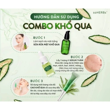 Cao Mụn Khổ Qua soHERbs - Giảm mụn hiệu quả, da sạch mịn, giá chỉ 134.999 VND 2 Cao Mụn Khổ Qua soHERbs - Giảm mụn hiệu quả, da sạch mịn, giá chỉ 134.999 VND 2