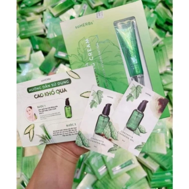 Cao Mụn Khổ Qua soHERbs - Giảm mụn hiệu quả, da sạch mịn, giá chỉ 134.999 VND 3 Cao Mụn Khổ Qua soHERbs - Giảm mụn hiệu quả, da sạch mịn, giá chỉ 134.999 VND 3