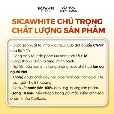 Cao Mụn Thảo Mộc Sica White 10g - Giá chỉ 150.000, Kiểm Soát Da Dầu Mụn