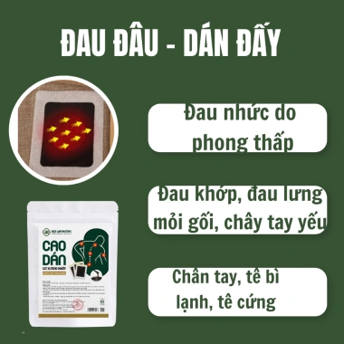 Cao nấu cô đặc Bội Lan Đường 3 miếng - Giảm đau cổ vai, lưng, trật khớp 180k 7