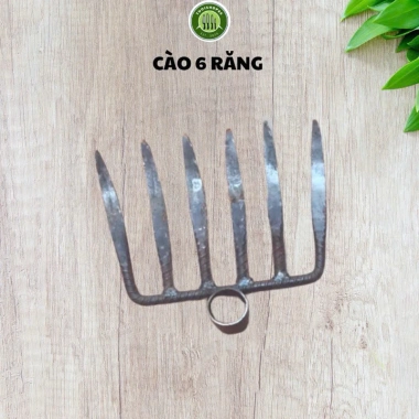 Cào răng đa năng cào đất cỏ – Dùng cho ruộng nương rẫy, chắc khoẻ, chỉ 45.000đ