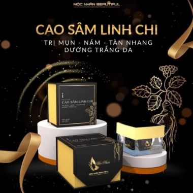 Cao Sâm Tái Tạo Da Mộc Nhân Dưỡng Trắng Da Thiên Nhiên Giá Ưu Đãi 390.000₫