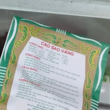 Cao Sao Vàng Golden Star 3g TW3 - Giảm cảm cúm, nhức đầu, sổ mũi, đau bụng, chỉ 14.000 VND 3 Cao Sao Vàng Golden Star 3g TW3 - Giảm cảm cúm, nhức đầu, sổ mũi, đau bụng, chỉ 14.000 VND 3